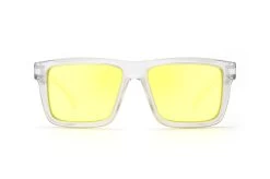 XL VISE Z87 Sunglasses Vapor Clear: 20 XL VISE Z87 Sunglasses Vapor Clear: -Heat Wave Visual Clear Hi Vis Yellow Front 89183c9b e675 4f23 9288 d4eca3d842f2