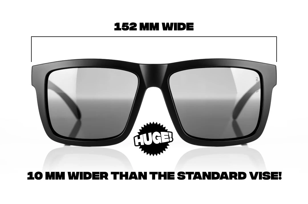 XL VISE Z87 Sunglasses Black Frame: Black Lens 5 XL VISE Z87 Sunglasses Black Frame: Black Lens - Image 3