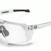 Future Tech Sunglasses: Vapor Clear Frame Photochromic Lens Z87+ -Heat Wave Visual FutureTech Transition