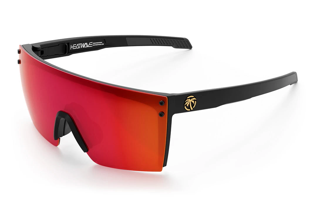 Performance Lazer Face Sunglasses: Red/Orange Z87+ 4 Performance Lazer Face Sunglasses: Red/Orange Z87+ - Image 2