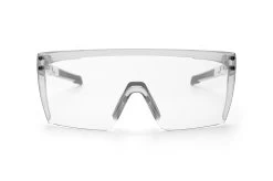 Performance Lazer Face Sunglasses: Anti Fog Clear Lens Z87+ 9 Performance Lazer Face Sunglasses: Anti Fog Clear Lens Z87+ -Heat Wave Visual LazerFace Perf Clear Clear Front