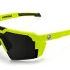 Future Tech Sunglasses: Live Wire Frame Black Lens Z87+ -Heat Wave Visual LiveWire Black Side