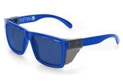 XL VISE Z87 Sunglasses Neon Blue Frame -Heat Wave Visual Neon Blue Smoke e1e57d05 256c 4380 b089 b389e964740e