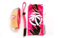 Kids Lazer Face Sunglasses: Pink Waverunner -Heat Wave Visual Pink waverunner kids lazers 4