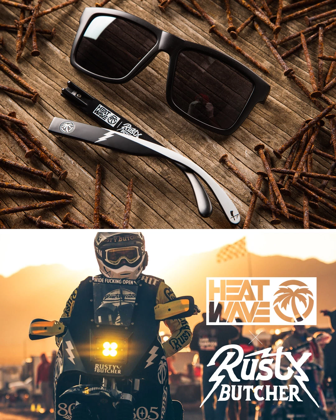 VISE Sunglasses: Rusty Butcher Customs 5 VISE Sunglasses: Rusty Butcher Customs - Image 3