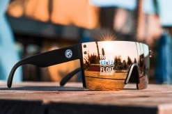 H2O Lazer Face Floating Sunglasses: 27 H2O Lazer Face Floating Sunglasses: -Heat Wave Visual Rose Gold h2o Lazer2