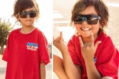 Kids Lazer Face Sunglasses: Static 13 Kids Lazer Face Sunglasses: Static -Heat Wave Visual Static Kid