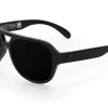 Supercat Sunglasses: Ultra Black -Heat Wave Visual Supercat Ultra black