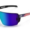 Vector Sunglasses: USA Stars And Stripes Customs Z87+ -Heat Wave Visual USA Galaxy Angle