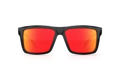 USA VISE Sunglasses: GLOSS BLACK -Heat Wave Visual Vise USA Black Sunblast Front