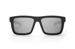 Performance XL VISE Sunglasses Frame: Photochromic Lens Z87+ -Heat Wave Visual Vise XL Perf Black Matte Transition Front