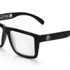 XL VISE Z87 Sunglasses Black Frame: Clear Lens 1 XL VISE Z87 Sunglasses Black Frame: Clear Lens -Heat Wave Visual XLClear
