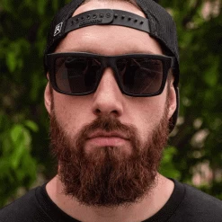 XL VISE Z87 Sunglasses Black Frame: Black Lens 17 XL VISE Z87 Sunglasses Black Frame: Black Lens -Heat Wave Visual aaron XL w XL text