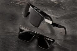 Quatro Sunglasses: Black Metal Customs -Heat Wave Visual blackmetal