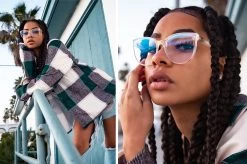 Carat Sunglasses: Clear Sparkle -Heat Wave Visual carat clear sparkle 2