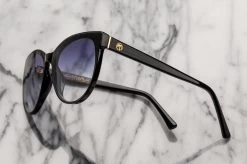 Carat Sunglasses: BLACK -Heat Wave Visual carat purplerain