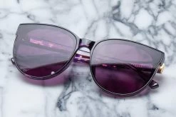 Carat Sunglasses: Velvet Tortoise 21 Carat Sunglasses: Velvet Tortoise -Heat Wave Visual carat skylinepurple purplelen 2s