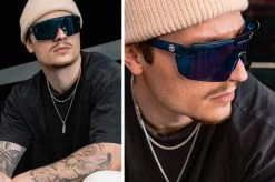 Heat Wave Visual -Heat Wave Visual future neon blue