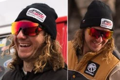 Performance Lazer Face Sunglasses: Red/Orange Z87+ 13 Performance Lazer Face Sunglasses: Red/Orange Z87+ -Heat Wave Visual lazer firestorm blake