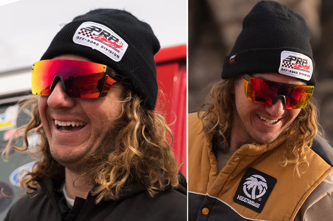 Performance Lazer Face Sunglasses: Red/Orange Z87+ 7 Performance Lazer Face Sunglasses: Red/Orange Z87+ - Image 5