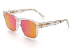 Marylin Sunglasses: Marble -Heat Wave Visual marylin marble whitebg