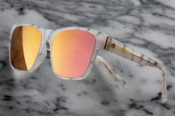 Marylin Sunglasses: Marble -Heat Wave Visual marylin marble 1