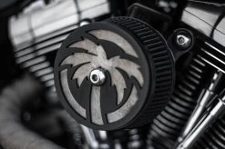 ICON H-D Air Cleaner Cover -Heat Wave Visual palm cover 2