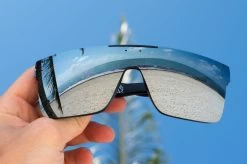 Quatro Sunglasses: SILVER -Heat Wave Visual silver beach